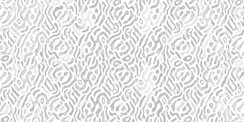 Abstract organic pattern with flowing lines and textured shapes in grayscale tones