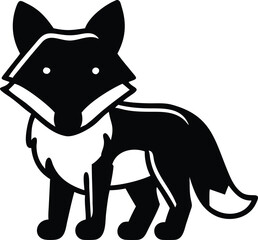 fox with white background