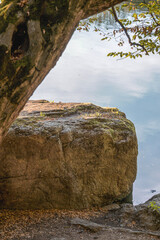 rocks in the mountains