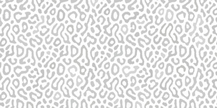 Subtle gray leopard print seamless pattern texture background