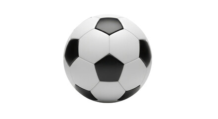 Naklejka premium Soccer ball for sports recreation isolated PNG with Transparent Background