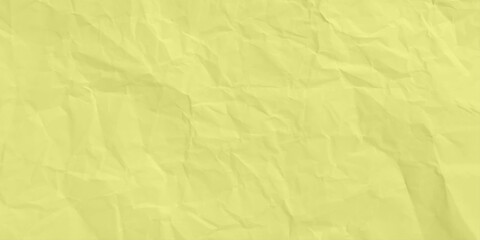 Wrinkled light yellow packing paper stock photo