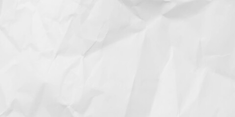 Obraz premium Closeup of white crumpled paper for texture background.