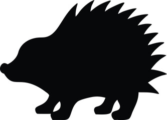 porcupine silhouette