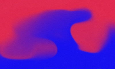 An abstract gradient of red and blue hues blending together in a textured pattern