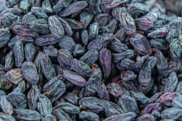 Prunes, dried fruit, healthy snack, top view. Vitamin source, dried plums, dehydrated fruit