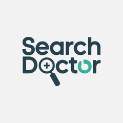 Medical logo, find the nearest doctor, finder clinic