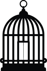 vintage birdcage silhouette