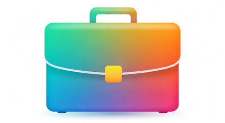 Colorful briefcase this briefcase is perfect for carrying documents, laptops, and other essential items