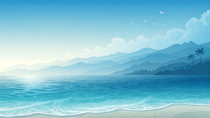 sea and sky background
