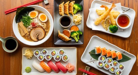 Delicious Asian Cuisine A Culinary Journey Through Sushi, Ramen, Tempura, and More