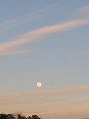 Moon Sunset