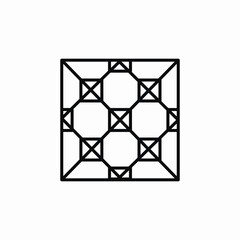 floor tiles icon sign vector