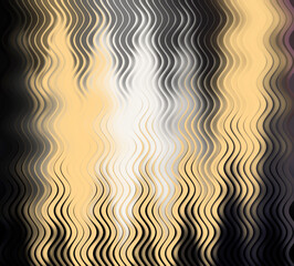 Abstract wavy light and shadow pattern dynamic visual effect