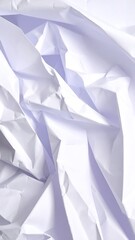 Crumpled white paper texture (2)