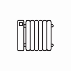 heating battery icon sign vector