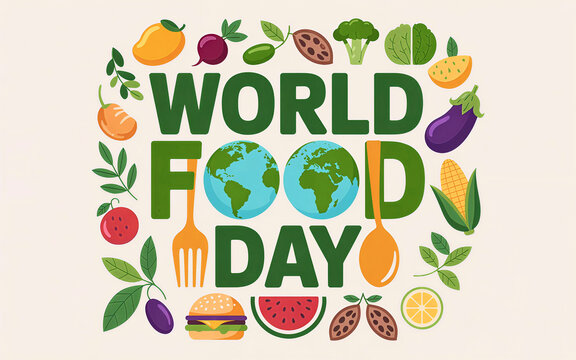 vector illustration of an abstract background with fruits