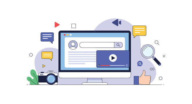 Digital marketing strategy and online content creation for business growth. - Powered by Adobe