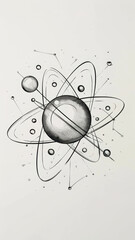 Vintage Celestial and Scientific Sketch Art