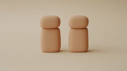 立体的なミニマルラグジュアリースタイルで表現された「2026」