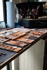 Make up eye shadow palettes Getting ready