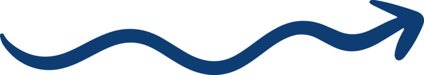 Arrow doodle scribble hand drawing