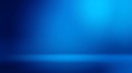 Obraz premium Blue dark navy indigo cyan teal abstract background. Smooth color gradient ombre blend with blurred shadow effect. Bright light glow shimmer, modern minimalist backdrop, soft artistic texture 