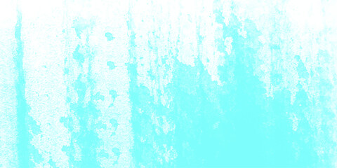 Bright cyan and white abstract watercolor splash and splatter texture with soft gradient and organic shapes