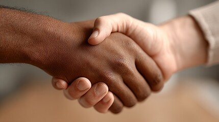Fototapeta premium Collaborative Hands Engaged in Positive Gesture – Inclusive Visual for Digital Wellness, Generative AI, and Teamwork Campaigns