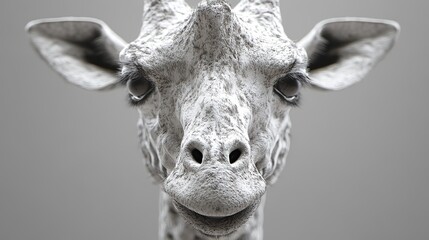 The most beautiful, amazing and awe inspiring giraffe, insane detail, ultra sharp focus,