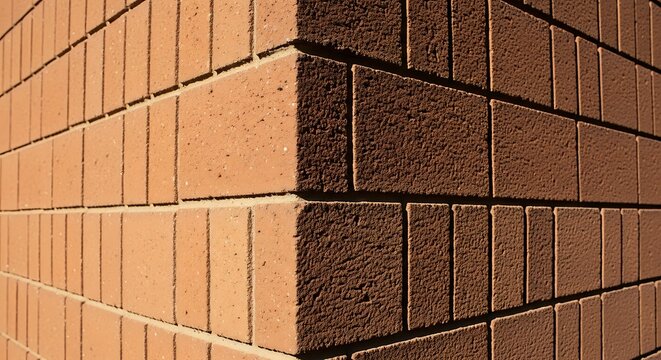 Brick Wall Corner Exterior.