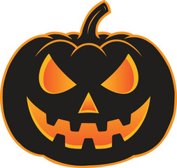 Halloween event special scary pumpkin head