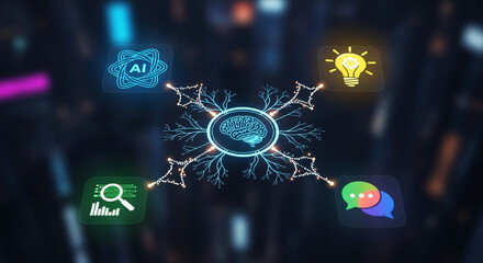 Unlock innovation and intelligence with AI powered data analytics, idea generation, and communication for modern business growth.