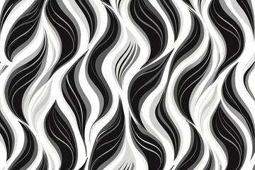 Black and white abstract background. Generative AI