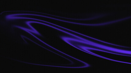 Abstract purple light waves swirling on a dark background, creating a fluid and dynamic visual effect.