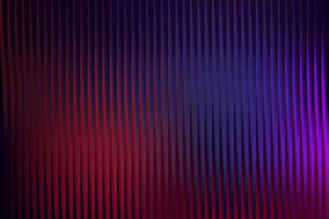 Abstract background with vertical lines in shades of purple and red, illuminated by neon lights