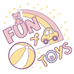 cartoon illustration of a boy with a gift