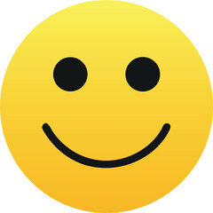 Fototapeta premium Face icon. Simple emotion icon vector