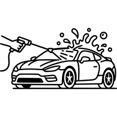 Obraz premium Power Wash Icon