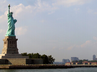 NYC Statue of Liberty and Pedestal 2009