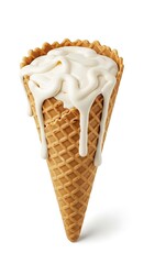 Melted Ice Cream Cone.