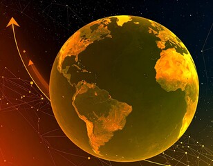 Global growth visualization