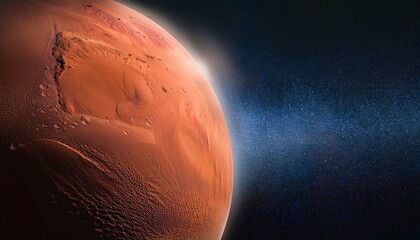 Illustration Of Planet Mars