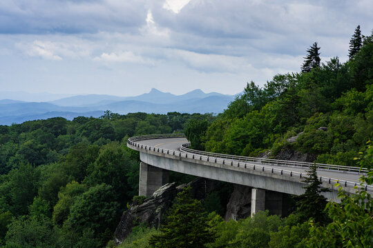 Linn Cove Viaduct on the Blue Ridge Parkway