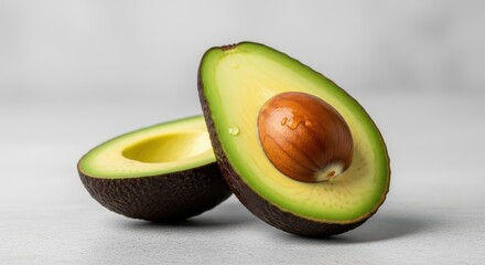 Fresh Cut Avocado halves