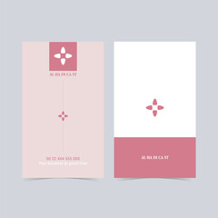 Professional business card design template