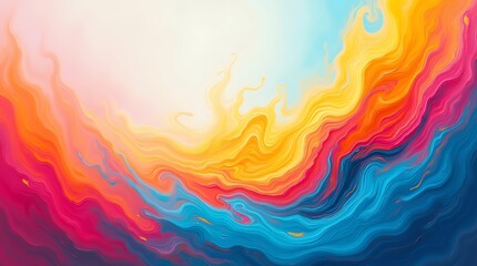 retro abstract artwork with bold curving lines and 70s vintage aesthetic, curve, abstract, art, design, 70s, artistic, bold, colourful, graphic, rainbow, striped, trendy, vibrant, wallpaper, illustrat