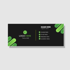 Professional Email Signature Layout