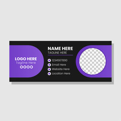 Stylish Email Signature Template