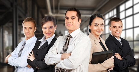 Business people team for collaboration at workplace